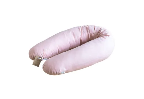 Loolay Seitenschläferkissen Classic BEIGE GRAU WEIß ROSA GELB BLAU Kissen Schwangerschaftskissen, multifunktionales Lagerungskissen M/L oder L/XL für Kinder Frauen und Männer, 170 o. 190 cm Standard Stillkissen inkl. 100% Baumwolle Bezug, LOOLAY® - 100% Europäische Stoffe und Kleinserien-Nähen!