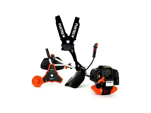 FUXTEC FX-MS152 Benzin Motorsense Multitool 2in1 - 52ccm, 3,0PS mit EASY STARTER für müheloses Starten und effizientes Mähen von großen Flächen