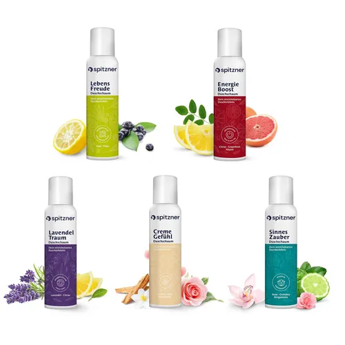 Spitzner Big 5 Duschschaum Set (5 x 150 ml)