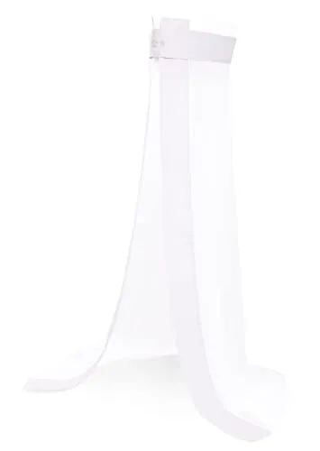 Amilian Babybett Himmel Baldachin Kinderzimmer Himmel für Babybett Betthimmel Babybett für Baby Zimmer Stubenwagen Babywiege Kinderbett Kinderzimmer Deko Baldachin Bettvorhang Chiffonhimmel