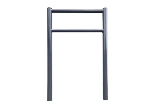 TRUTZHOLM Fahrradständer mit Knieholm 115x75 cm - Gartenzäune, pulverbeschichteter Stahl für hohe Wetterbeständigkeit und Sicherheit beim Abstellen von Fahrrädern.