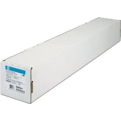 HP Plotterpapier Bright White Inkjet Paper 90 g/qm 914 mm x 45 m - Hochweißes, mattes Papier für gestochen scharfe Druckqualität, ideal für CAD-Anwendungen und Präsentationen