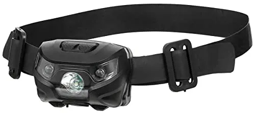 Fox Outdoor Stirnlampe, wiederaufladbar, schwenkbar