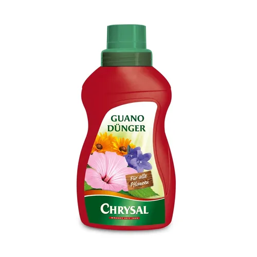 Chrysal Guano Flüssigdünger - 500 ml Universaldünger Zimmerpflanzen Garten
