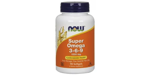 Now Foods Super Omega 3-6-9 1200 mg - 90 Kapseln