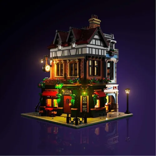 Light my bricks LMB 2.0 LED Licht Set für LEGO 10350 Eckhaus im Tudorstil (10350)