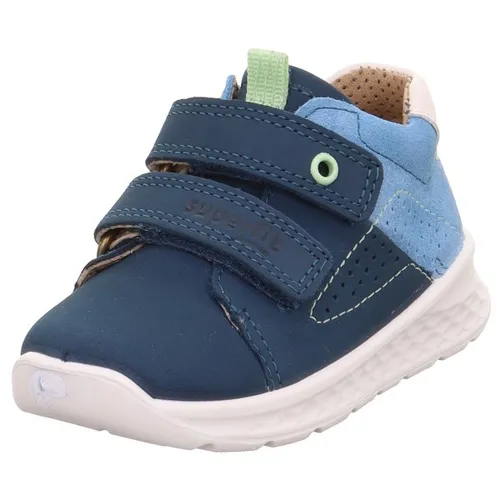 Superfit Baby Jungen Breeze Blau/Hellblau 8040 - Bequeme und flexible Laufsohle für unbeschwertes Laufen und Spielen im Alltag.