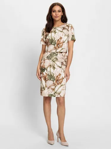 Witt Etuikleid Druck-Kleid Kurzarm von Witt