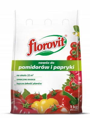 Florovit Dünger für Tomaten und Paprika 1kg Beutel