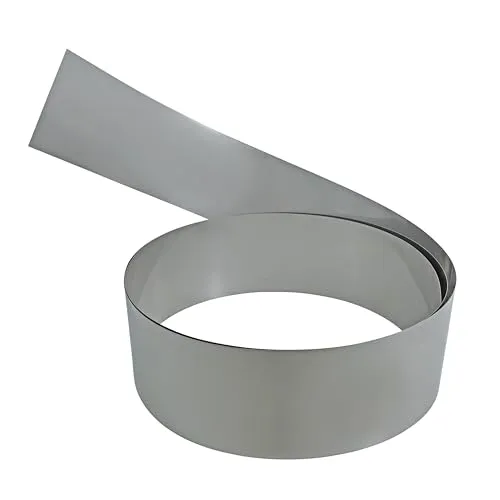 ESTEXO Rasenkante Edelstahl - Hochbeet Beeteinfassung (20 cm x 10 m) - Rostfreie und witterungsbeständige Rasenkante aus hochwertigem Edelstahl für langlebige Gartengestaltung. Ideal zur sauberen Abgrenzung von Rasenflächen und Beeten.