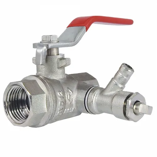 Heizung Wasser Garten Messing Kugelhahn ½- 2“ IG mit Entleerung Hebel 25bar