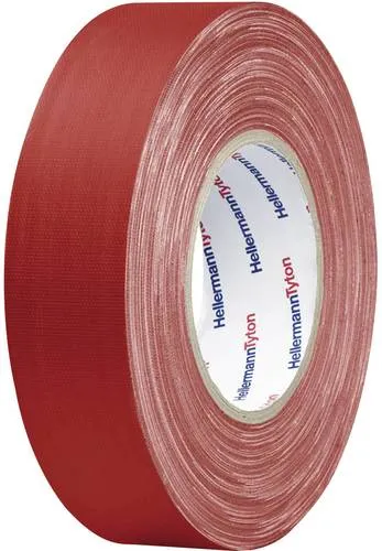 HellermannTyton HTAPE-TEX-RD-50x50 712-00901 Gewebeklebeband HelaTape Tex Rot (L x B) 50m x 50mm 1St.