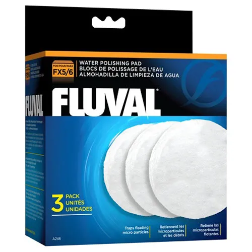 Fluval Feinfilter-Vlies 3er für FX5/FX6 von Fluval
