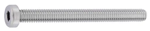 Connex Gewindeschrauben M5 x 40 mm Sechskant Innen 3 mm - 6 Stück Edelstahl