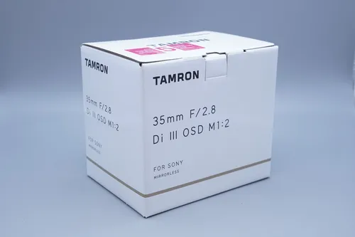 TAMRON 35mm F/2.8 Di III OSD M 1:2 - Objektiv für Sony E-Mount - Objektive mit lichtstarker Festbrennweite, kompakt und leicht, ideal für kreative Fotografie mit großem Abbildungsmaßstab von 1:2.