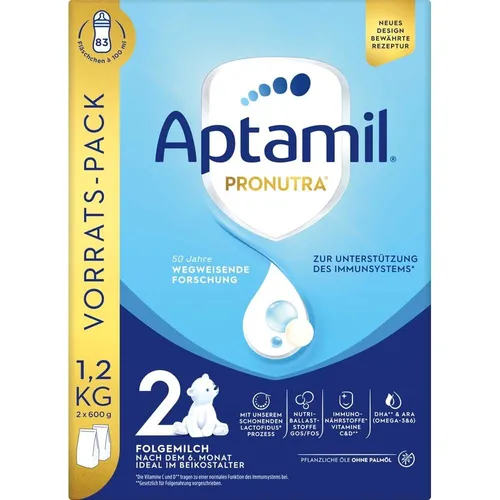 Aptamil Pronutra Folgenahrung 2 Vorratspack von Danone