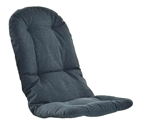 korb-outlet Schaukelstuhl Auflage Polster Kissen 120x50 in blau von Korb-Outlet
