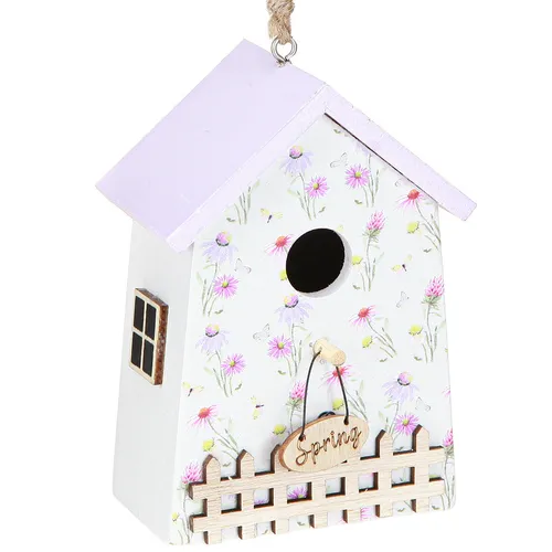Vogelhäuschen Weiß von floristik24.de