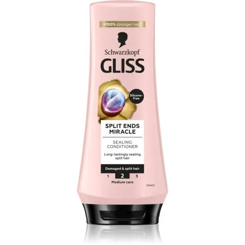 Schwarzkopf Gliss Split Ends Miracle regenerierender Conditioner für trockene Haarspitzen 200 ml