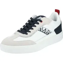 Napapijri Sneaker Leder/Textil - Bequeme und stylische Schuhe - Sneaker aus elastischem Textil/Ledermix im modischen Layerlook, atmungsaktiv und mit wechselbarem Fußbett für individuellen Komfort.