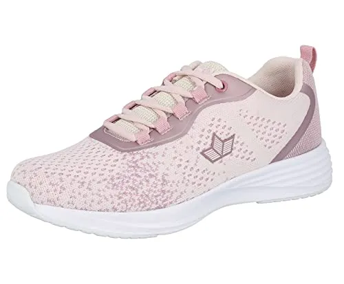 LICO Freizeitschuh Garcia Sneaker, Gr. 41, rosa - Modischer Sneaker aus leichtem Nylon mit Synthetik-Besätzen und auswechselbarer Textileinlegesohle. Ideal für Freizeitaktivitäten und bietet hohen Tragekomfort.