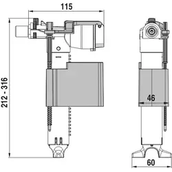 SANIT Universal-Füllventil 510 G3/8x20