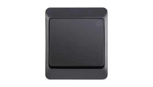 Hermes Przycisk hermetyczny dzwonek 10A IP44 antracyt 0337-07