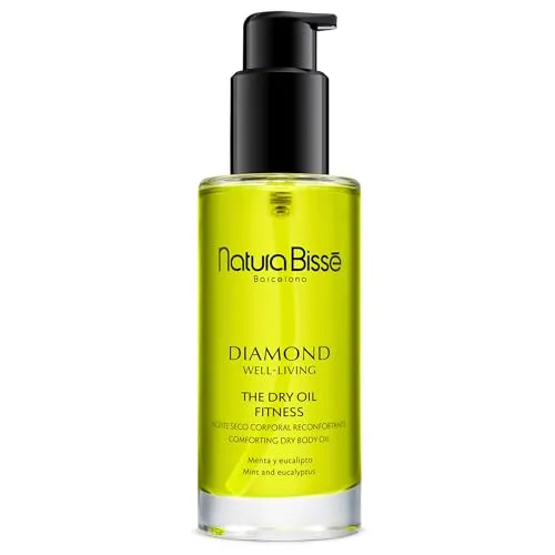 Natura Bissé Diamond Well-Living Das Trockenöl - Fitness - Körperöl mit Minze & Eukalyptus, spendet intensive Feuchtigkeit und erfrischt die Haut. Ideal zur Linderung von Müdigkeit und Muskelverspannungen.