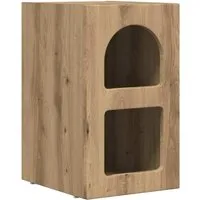 vidaXL Nachttisch Artisan-Eiche 29,5 x 35 x 50 cm Holzwerkstoff 891242