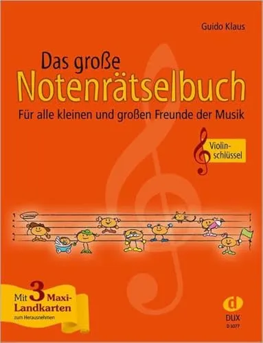 Das große Notenrätselbuch: Violinschlüssel