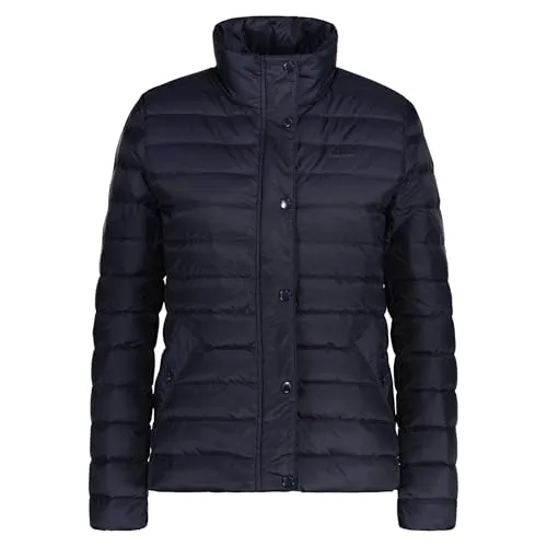 GANT LIGHT DOWN JACKET Herren Steppjacke XXL in Evening Blue - Funktionsjacke für Herren mit leichtem Webmaterial, ideal für Übergangszeiten. Der 2-Wege-Reißverschluss und der casual Look bieten Komfort und Stil für jeden Anlass.