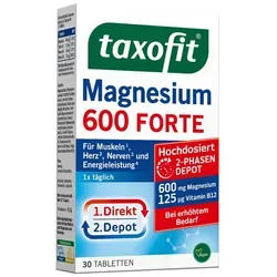 Taxofit Magnesium 600 Forte Depot Tabletten