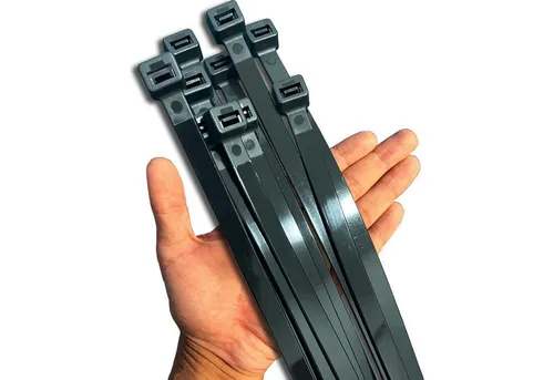 Kabelbinder UV Beständig 30 cm Schwarz 50 Stück - Robuste Kabelbinder in Schwarz, 30 cm lang und 12 mm breit, perfekt für Außenanwendungen. Mit einer Zugfestigkeit von 110 kg halten sie auch schweren Lasten stand. Ideal für Werkstatt, Garten und Haushalt – 50 Stück zur sofortigen Verwendung.