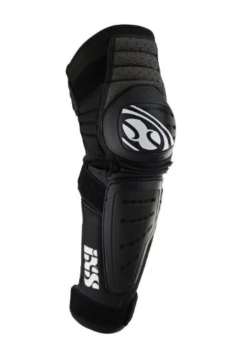 IXS Erwachsene Knee/Shin Guard Cleaver, Black, S, IX-PRT-3500