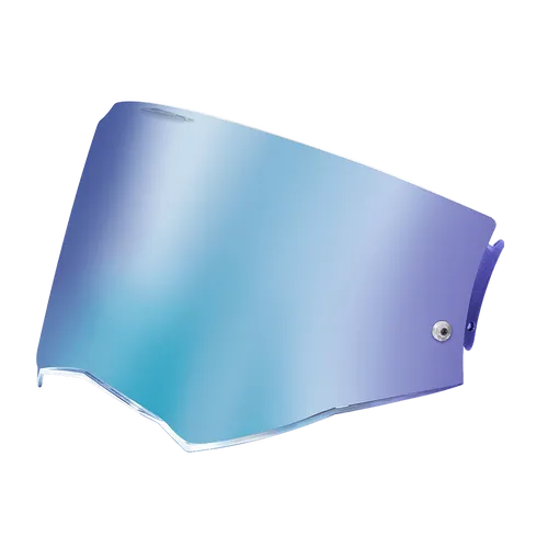 LS2 Blau Iridium Visier für FF901 ADVANT-X und CARBON Helme - Motorradhelme - Hochwertiges Visier mit 100% UV-Schutz und kratzfester Oberfläche für optimale Sicht und Sicherheit während der Fahrt.