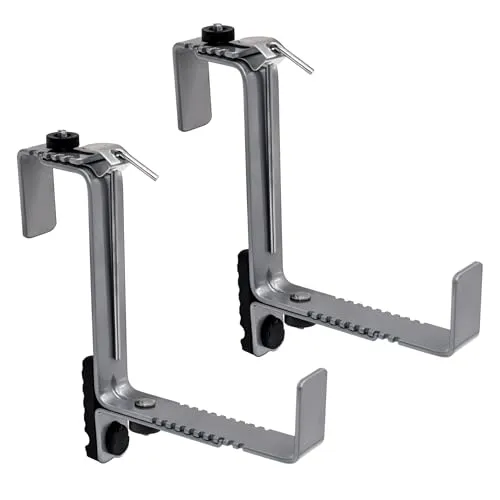 Spetebo Blumenkasten Halter 2er Set individuell verstellbar