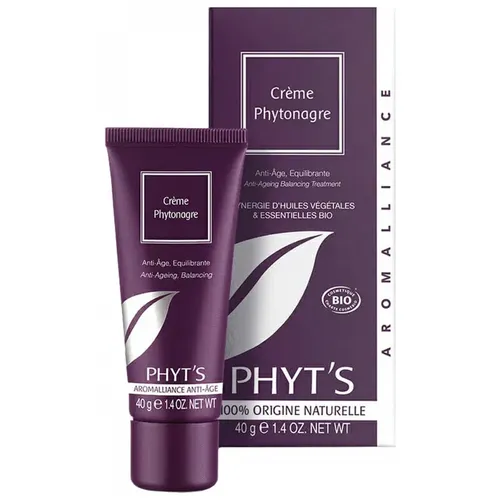 Phyt's Aromalliance Anti-Ageing Phytonagre Bio-Creme 40 g - Anti-Faltenprodukte, revitalisierende Bio-Creme mit natürlichen Inhaltsstoffen für eine jugendlichere Haut.