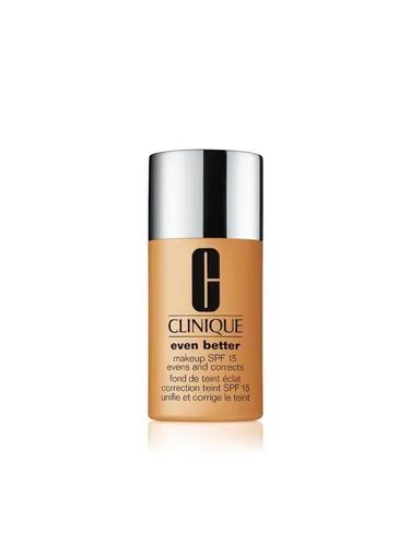 Clinique Even Better Make-Up SPF15 #18 Deep Natural - 30 ml - Make-up für trockene bis kombinierte Haut, mit Lichtschutzfaktor 15 für einen gleichmäßigen Teint und zusätzlichen Sonnenschutz.