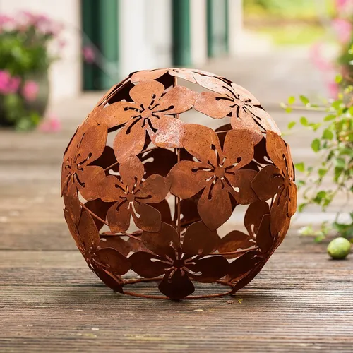 Metall Deko Kugel 