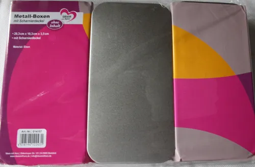 Produktbild Metallboxen mit Scharnierdeckel, Jittenmeier 3