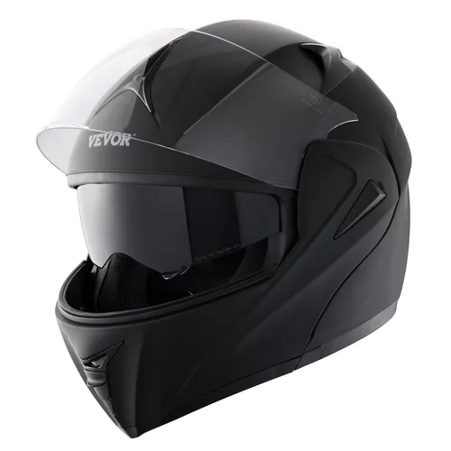 VEVOR Unmaskierter Motorradhelm XL - Motocrosshelm für besten Schutz - Motorradhelm in Größe XL (61 cm), ideal für Motocross und Offroad, bietet optimalen Schutz und Komfort beim Fahren.