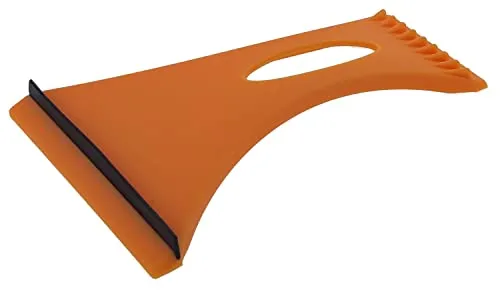 varivendo Eiskratzer m. Gummilippe orange