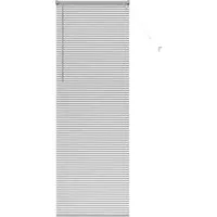 vidaXL Fensterjalousie Silber Aluminium - Moderne Jalousien für Wohnzimmer, verstellbar und langlebig, bieten flexible Lichtkontrolle und hervorragenden Sichtschutz.