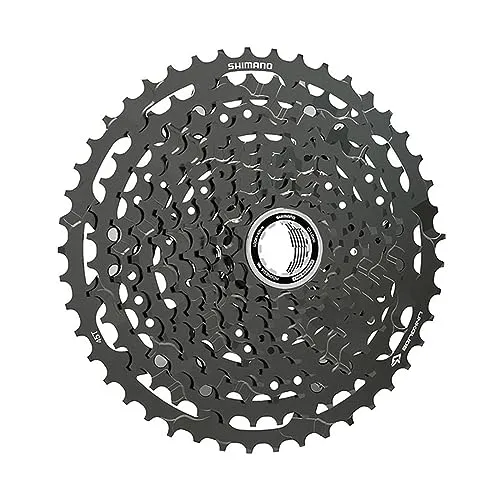 Shimano Cues CS-LG400-11 - 11-fach Velokassette - Veloantrieb, hochwertige 11-fach Kassette mit einem breiten Übersetzungsbereich von 11-45 für optimale Leistung und Vielseitigkeit beim Radfahren.