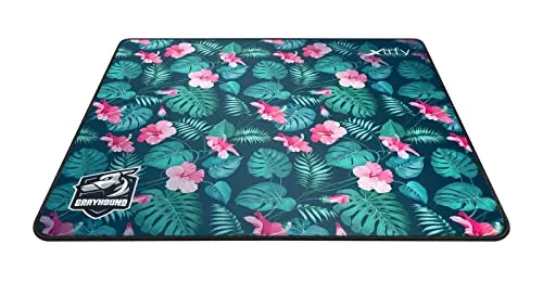 CHERRY XTRFY Gaming-Mousepad GP1 LARGE Tropical - Mauspads – Hochwertiges Gaming-Mousepad für maximale Präzision und Geschwindigkeit, rutschfest und maschinenwaschbar für einfache Pflege.
