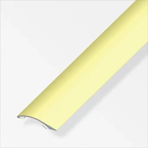 alfer Ausgleichsprofil 1 m, 38.5 x 7.5 mm Aluminium eloxiert messing