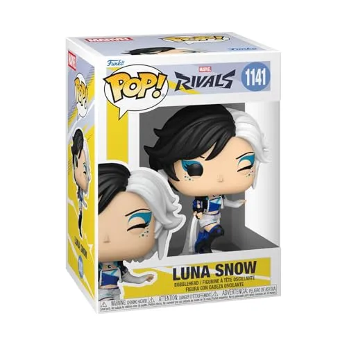 Funko Pop! Games: Marvel Rivals - Luna Snow - Vinyl-Sammelfigur - Geschenkidee - Offizielle Handelswaren - Spielzeug Für Kinder und Erwachsene - Superheroes Fans - Modellfigur Für Sammler