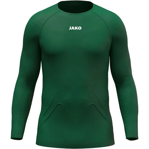 JAKO Herren Unterhemd Longsleeve Lightweight - Funktionswäsche für maximale Bewegungsfreiheit und Komfort, mit Keep Dry-Technologie für trockene Haut und 50% recyceltem Polyester für nachhaltigen Sportgenuss.