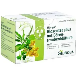 Sidroga Blasentee Plus mit Bärentraubenblättern 40 G