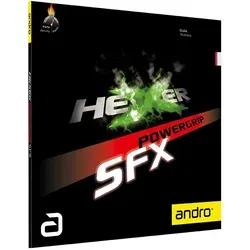 andro Belag Hexer Powergrip SFX schwarz 1,7 - schwarz 1,7